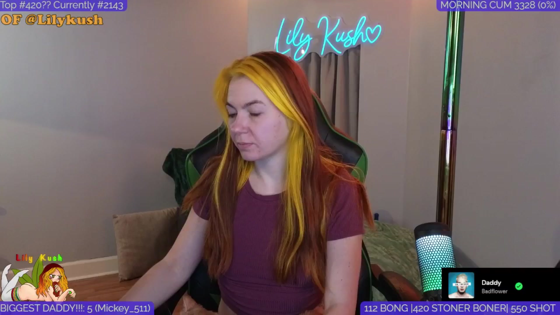 Gallery image thumbnail from LilyKush's myfreecams stream on, 02/11/2025, 15:29 image 12 of 20