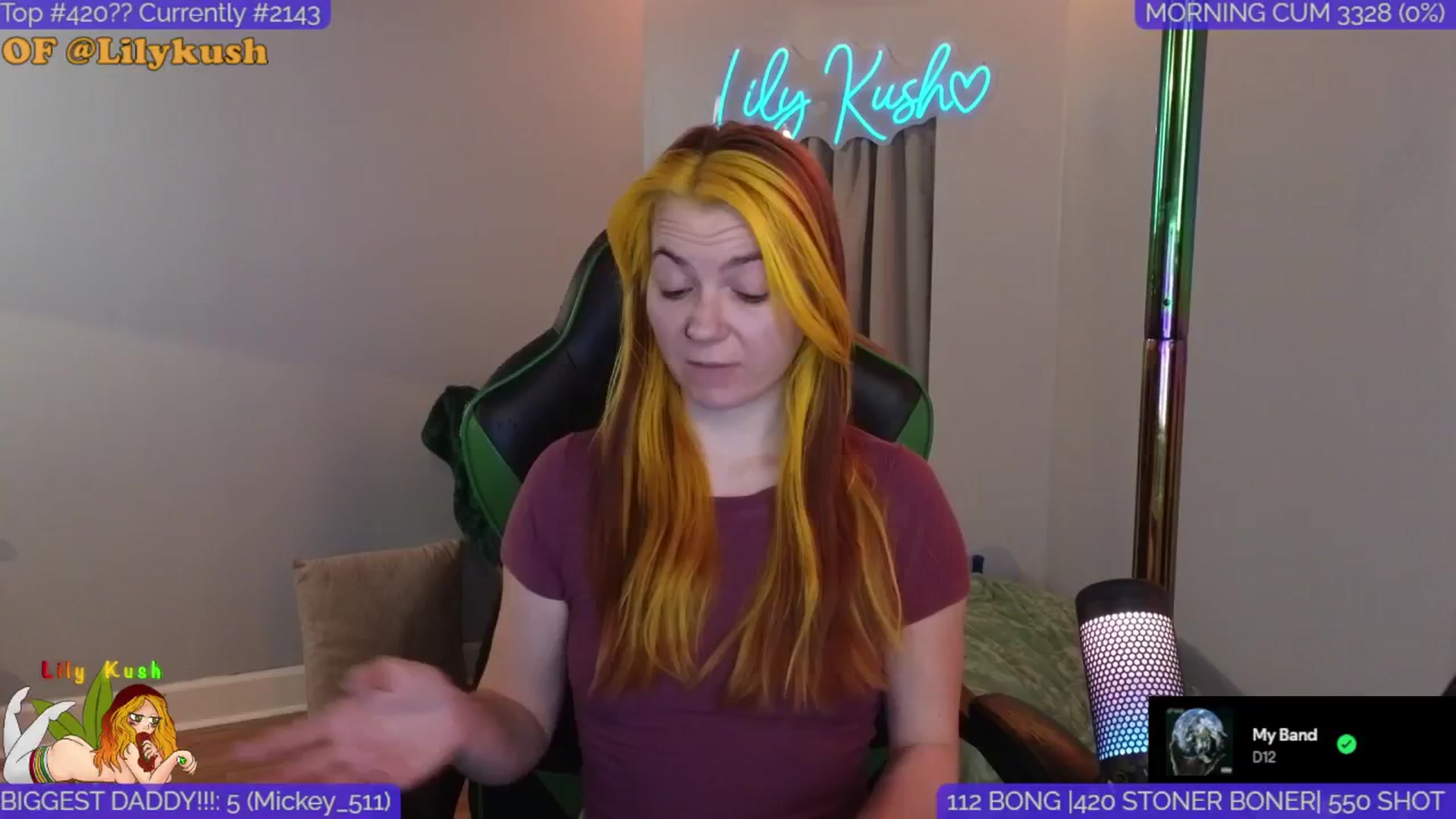 Gallery image thumbnail from LilyKush's myfreecams stream on, 02/11/2025, 15:29 image 4 of 20