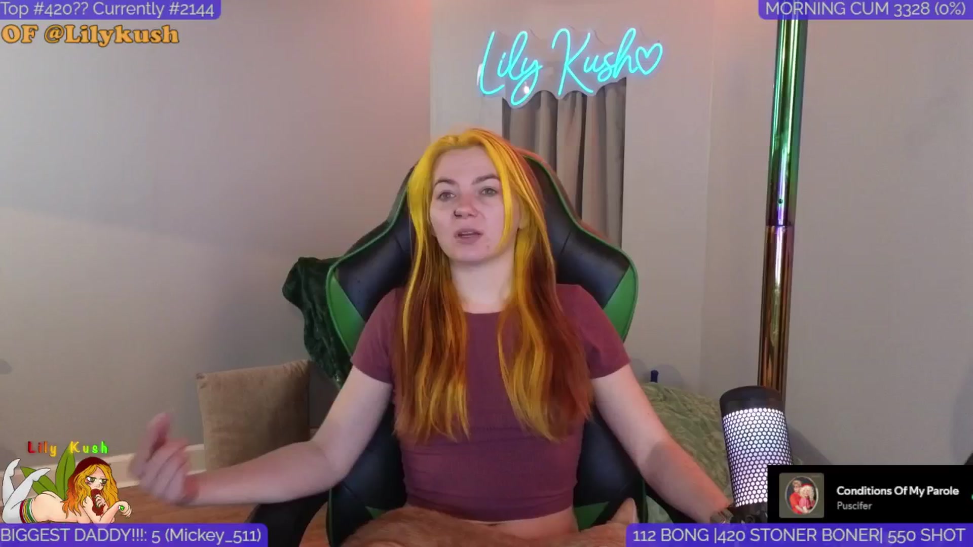 Gallery image thumbnail from LilyKush's myfreecams stream on, 02/11/2025, 15:29 image 20 of 20