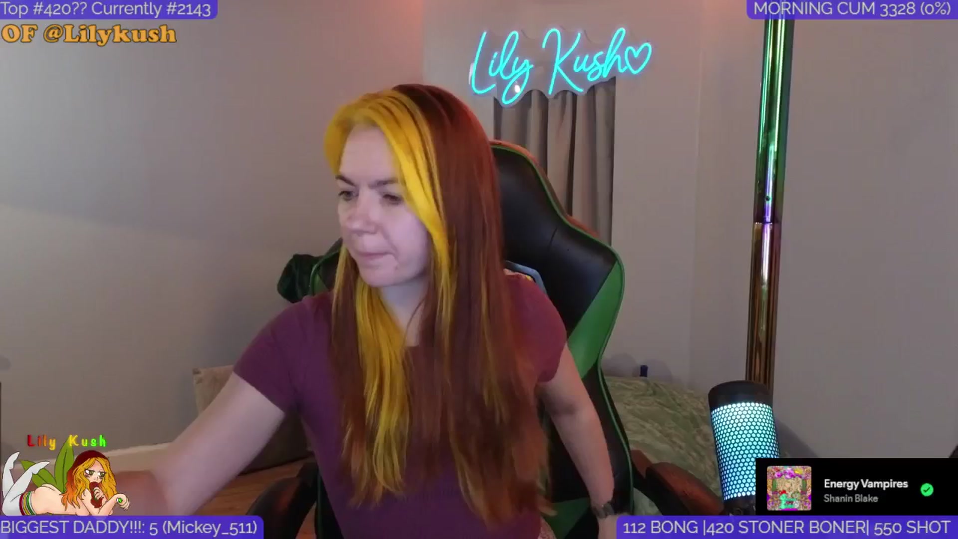 Gallery image thumbnail from LilyKush's myfreecams stream on, 02/11/2025, 15:29 image 6 of 20