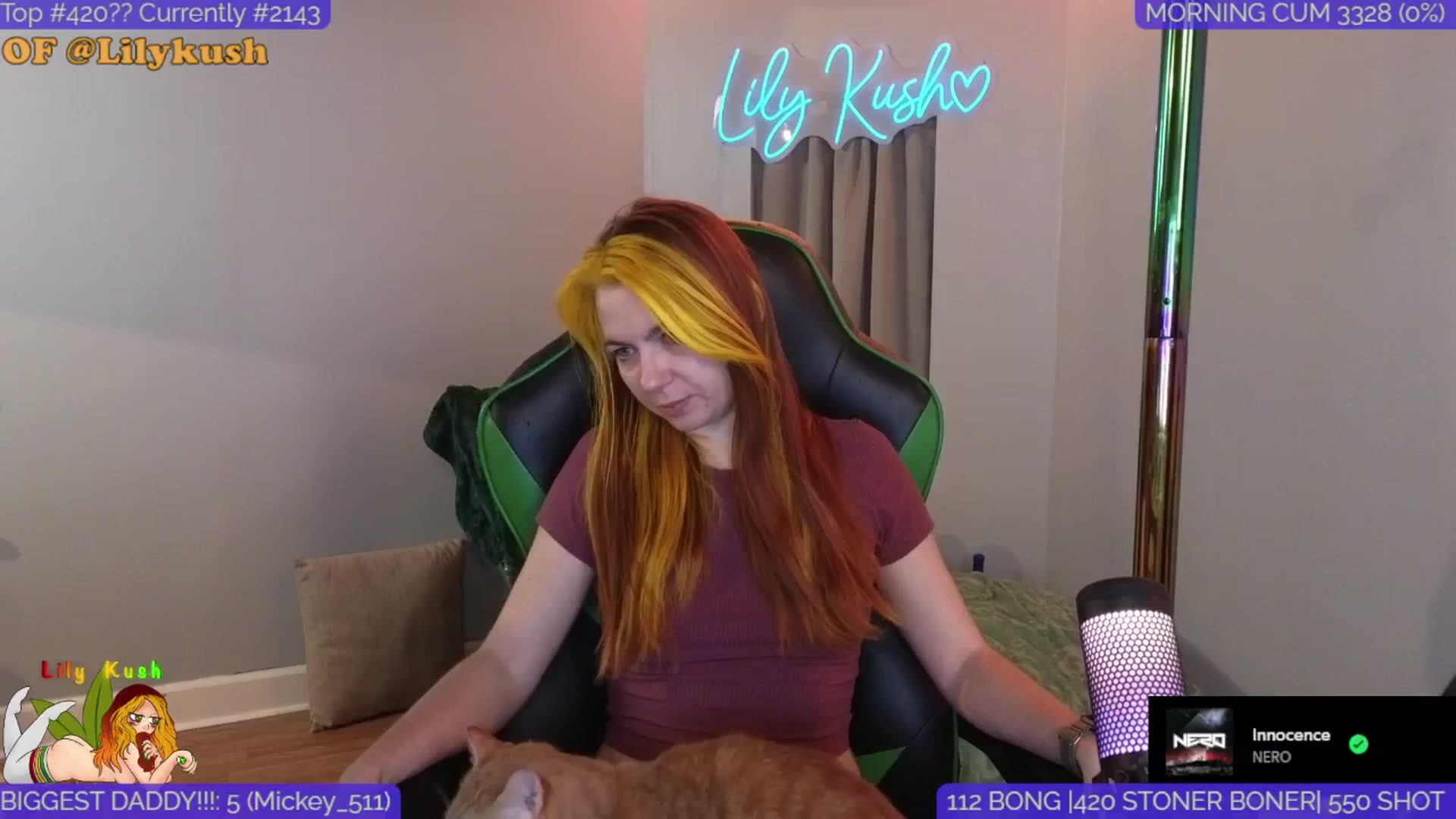 Gallery image thumbnail from LilyKush's myfreecams stream on, 02/11/2025, 15:29 image 10 of 20