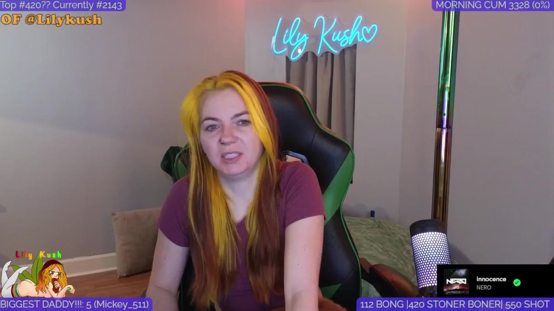 Gallery image thumbnail from LilyKush's myfreecams stream on, 02/11/2025, 15:29 image 11 of 20