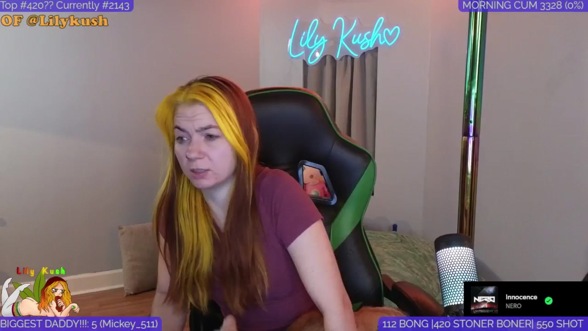 Gallery image thumbnail from LilyKush's myfreecams stream on, 02/11/2025, 15:29 image 9 of 20