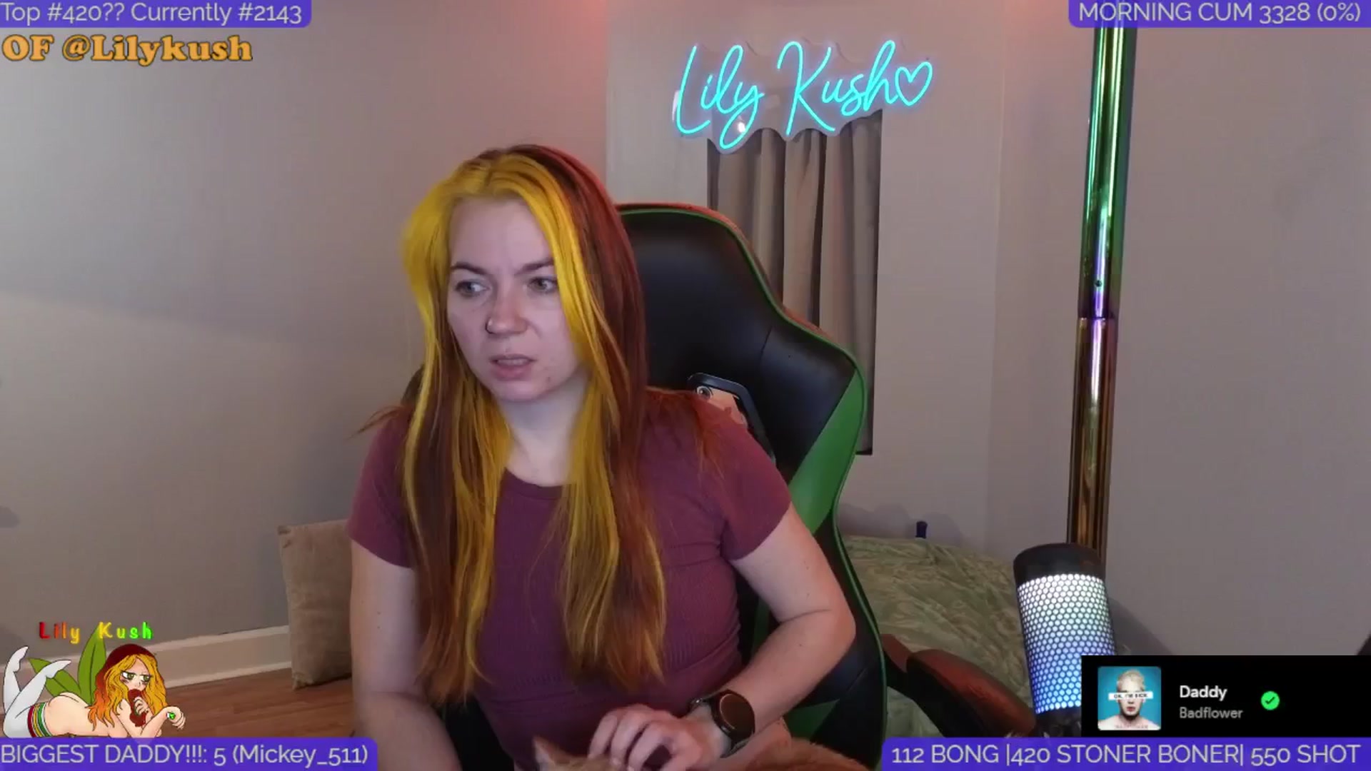 Gallery image thumbnail from LilyKush's myfreecams stream on, 02/11/2025, 15:29 image 13 of 20