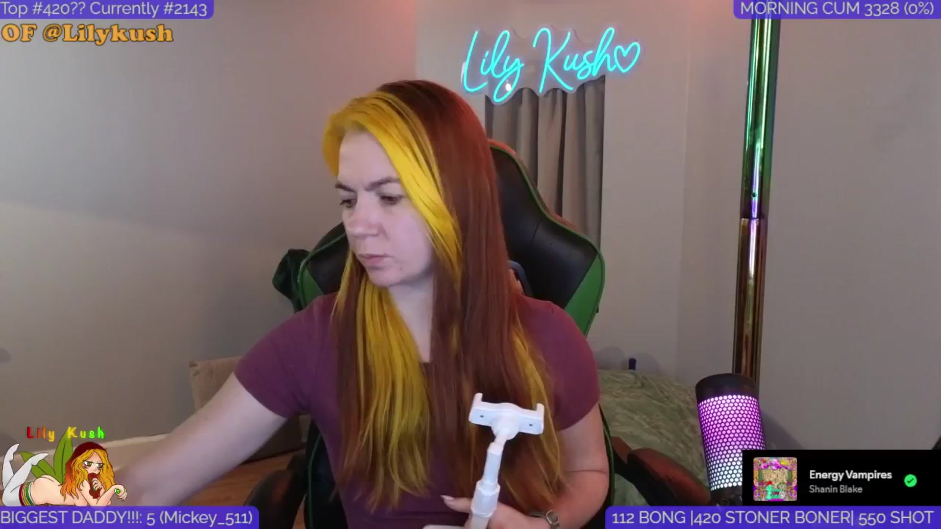 Gallery image thumbnail from LilyKush's myfreecams stream on, 02/11/2025, 15:29 image 5 of 20
