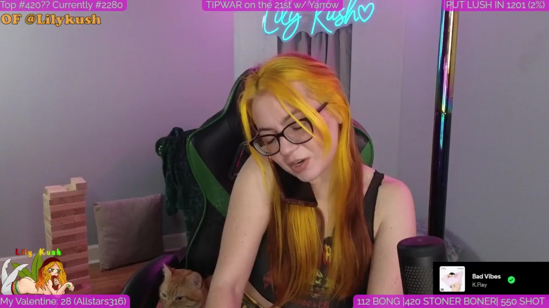 Gallery image thumbnail from LilyKush's myfreecams stream on, 02/18/2025, 01:26 image 4 of 20