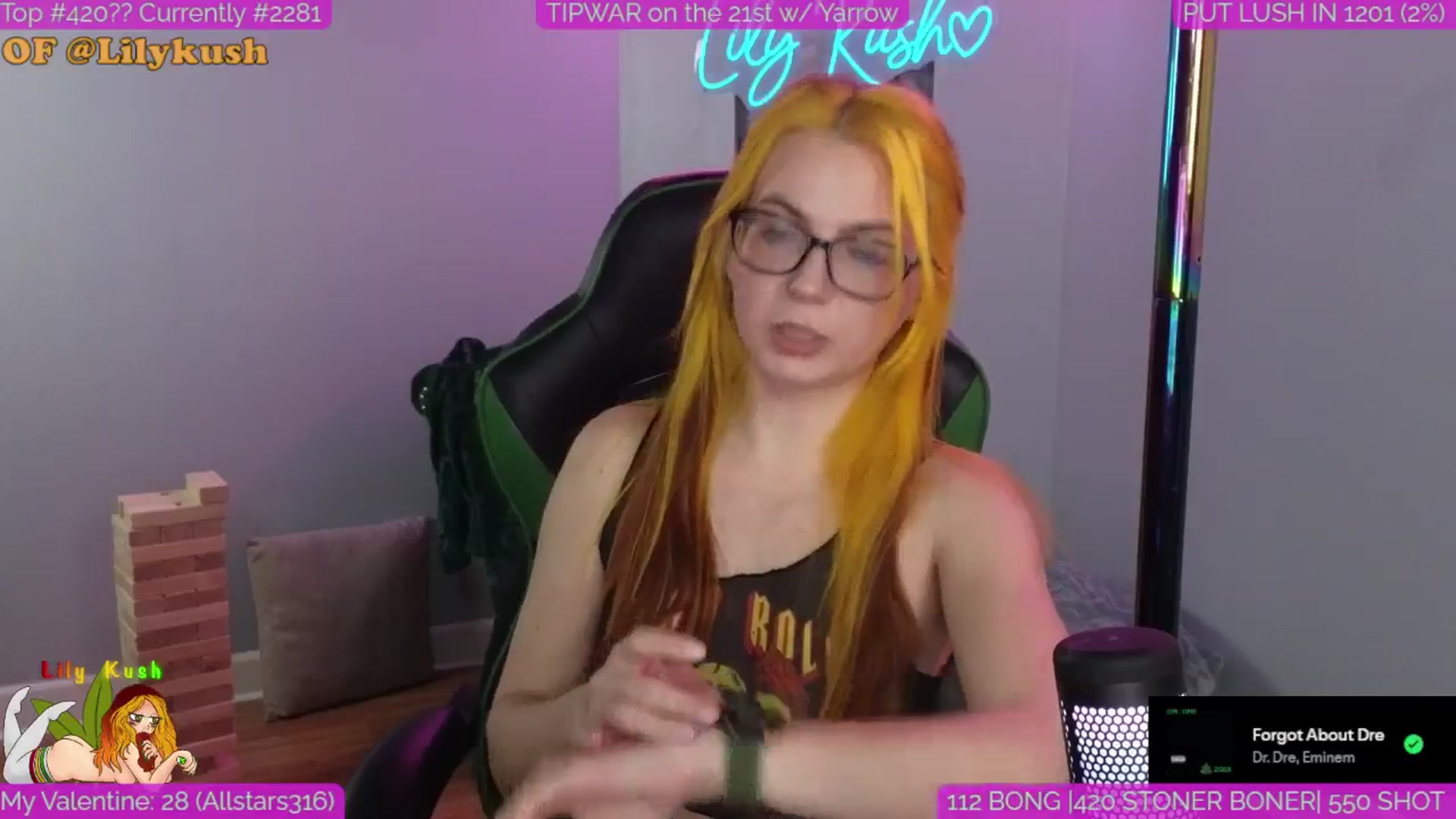 Gallery image thumbnail from LilyKush's myfreecams stream on, 02/18/2025, 01:26 image 14 of 20