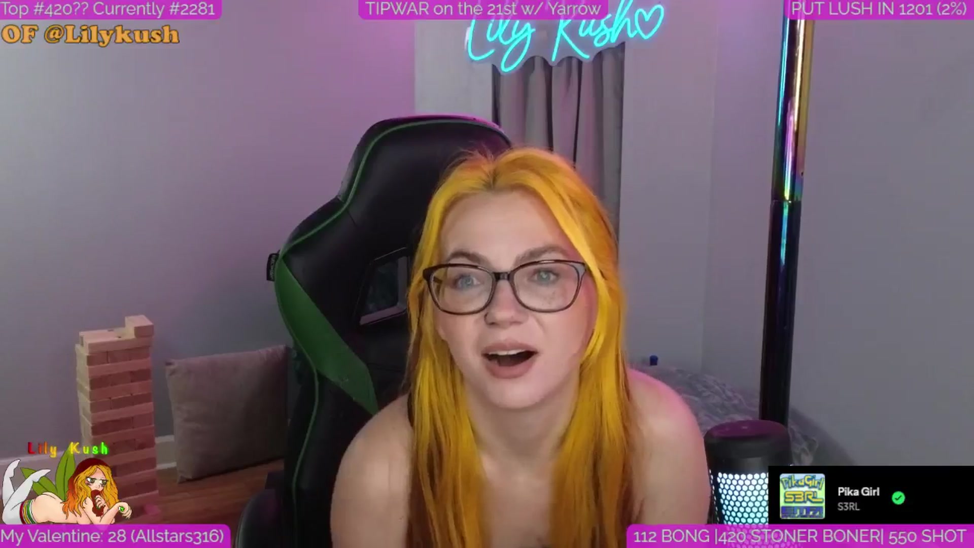 Gallery image thumbnail from LilyKush's myfreecams stream on, 02/18/2025, 01:26 image 11 of 20