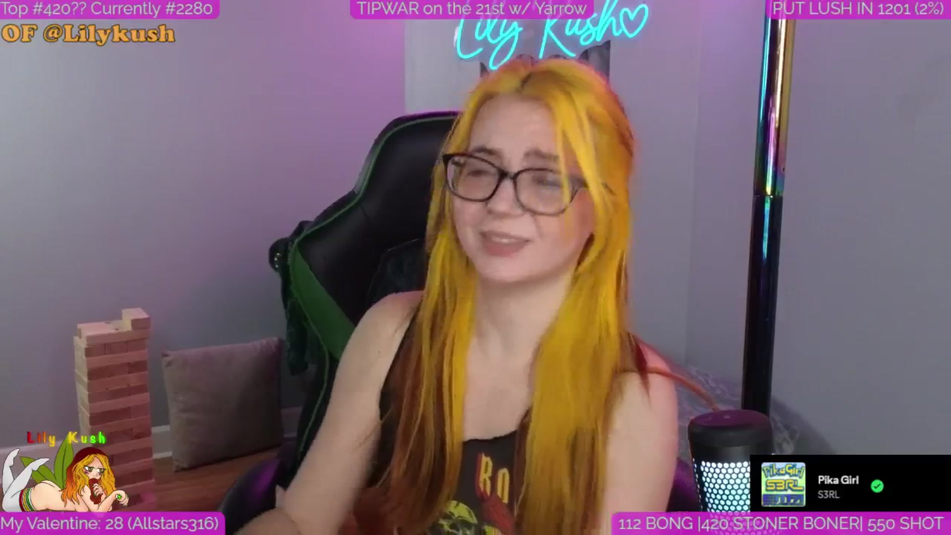 Gallery image thumbnail from LilyKush's myfreecams stream on, 02/18/2025, 01:26 image 9 of 20