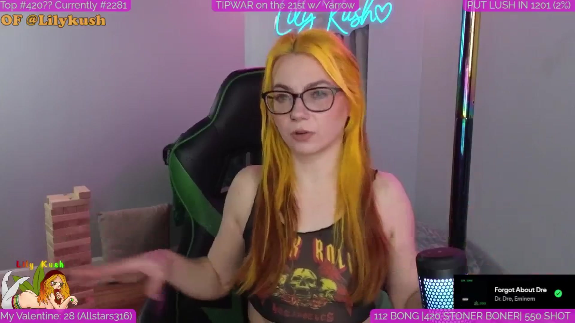 Gallery image thumbnail from LilyKush's myfreecams stream on, 02/18/2025, 01:26 image 15 of 20