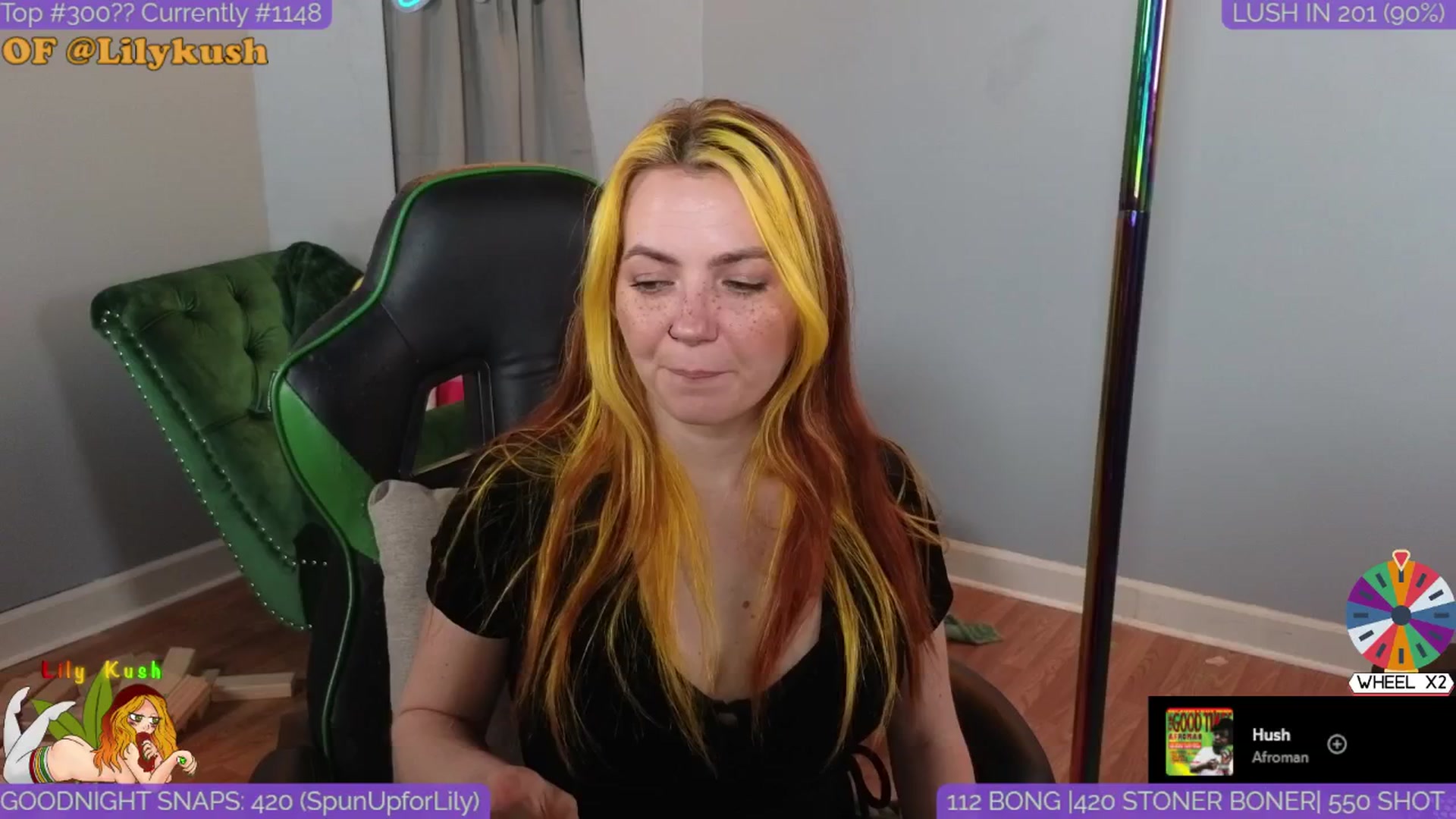 Gallery image thumbnail from LilyKush's myfreecams stream on, 03/23/2025, 04:07 image 18 of 20