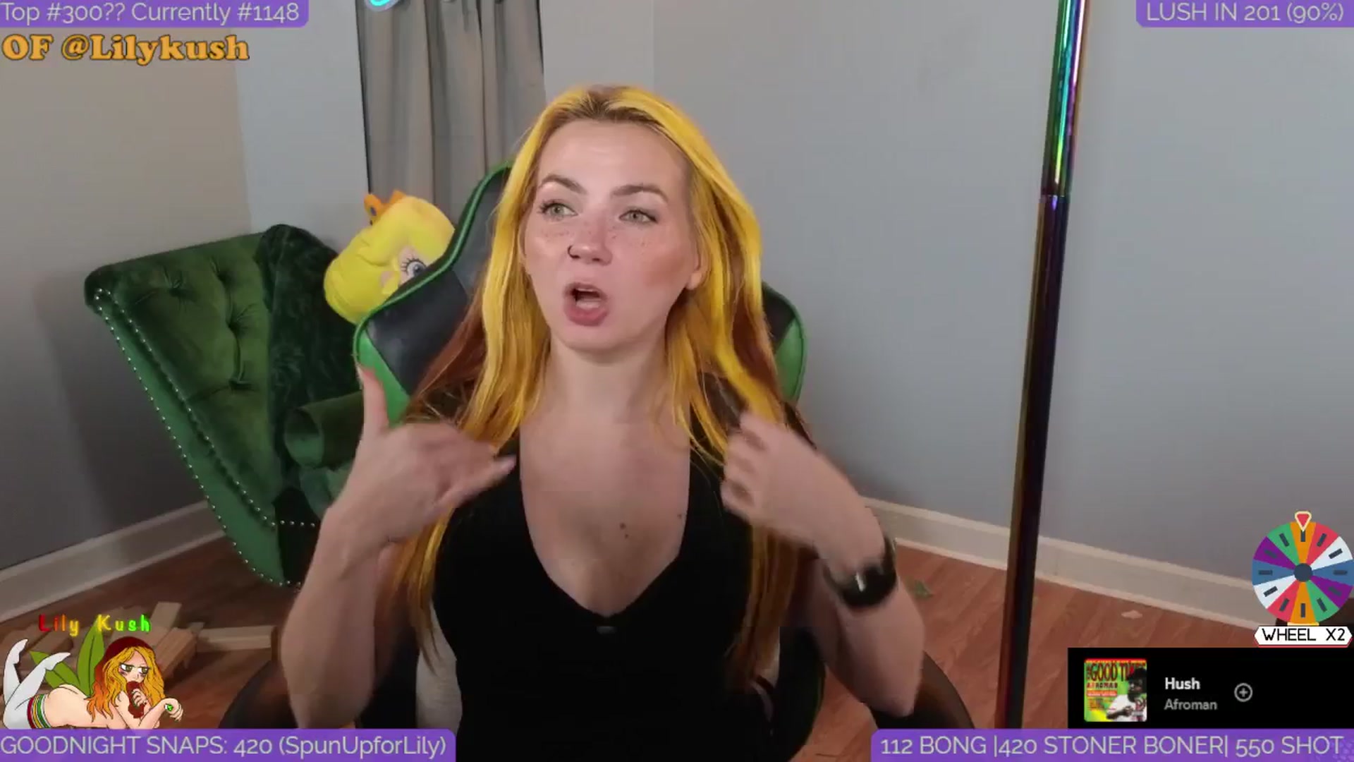 Gallery image thumbnail from LilyKush's myfreecams stream on, 03/23/2025, 04:07 image 19 of 20