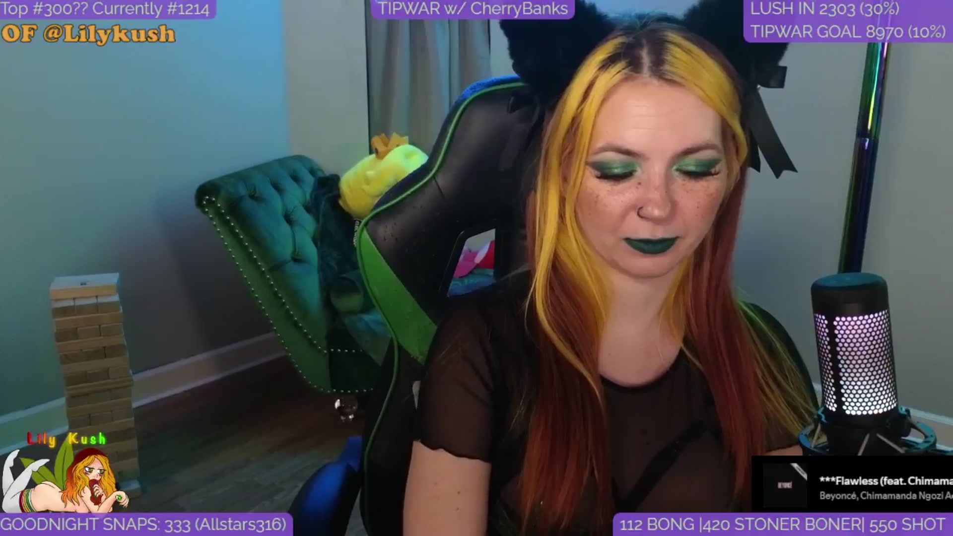 Gallery image thumbnail from LilyKush's myfreecams stream on, 03/28/2025, 04:36 image 15 of 20