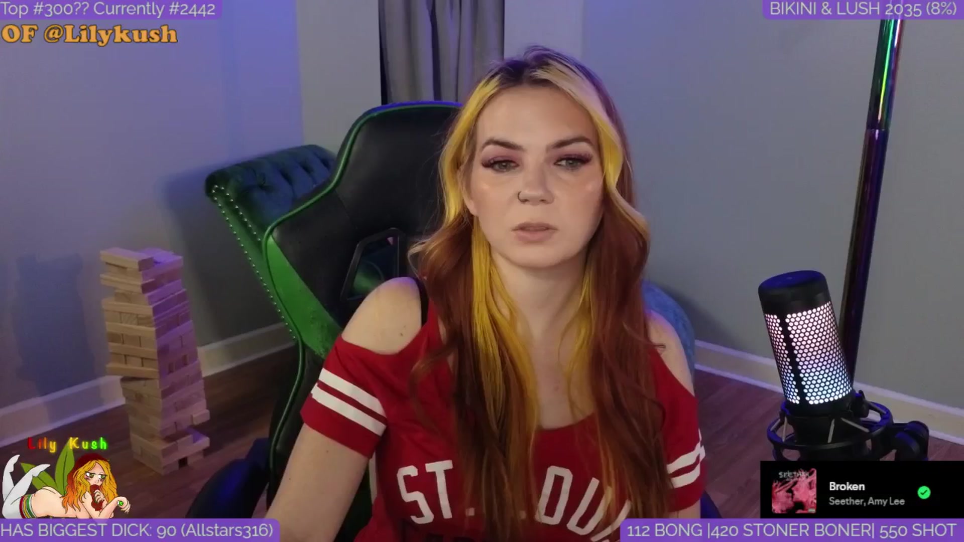 Gallery image thumbnail from LilyKush's myfreecams stream on, 04/13/2025, 05:11 image 4 of 20