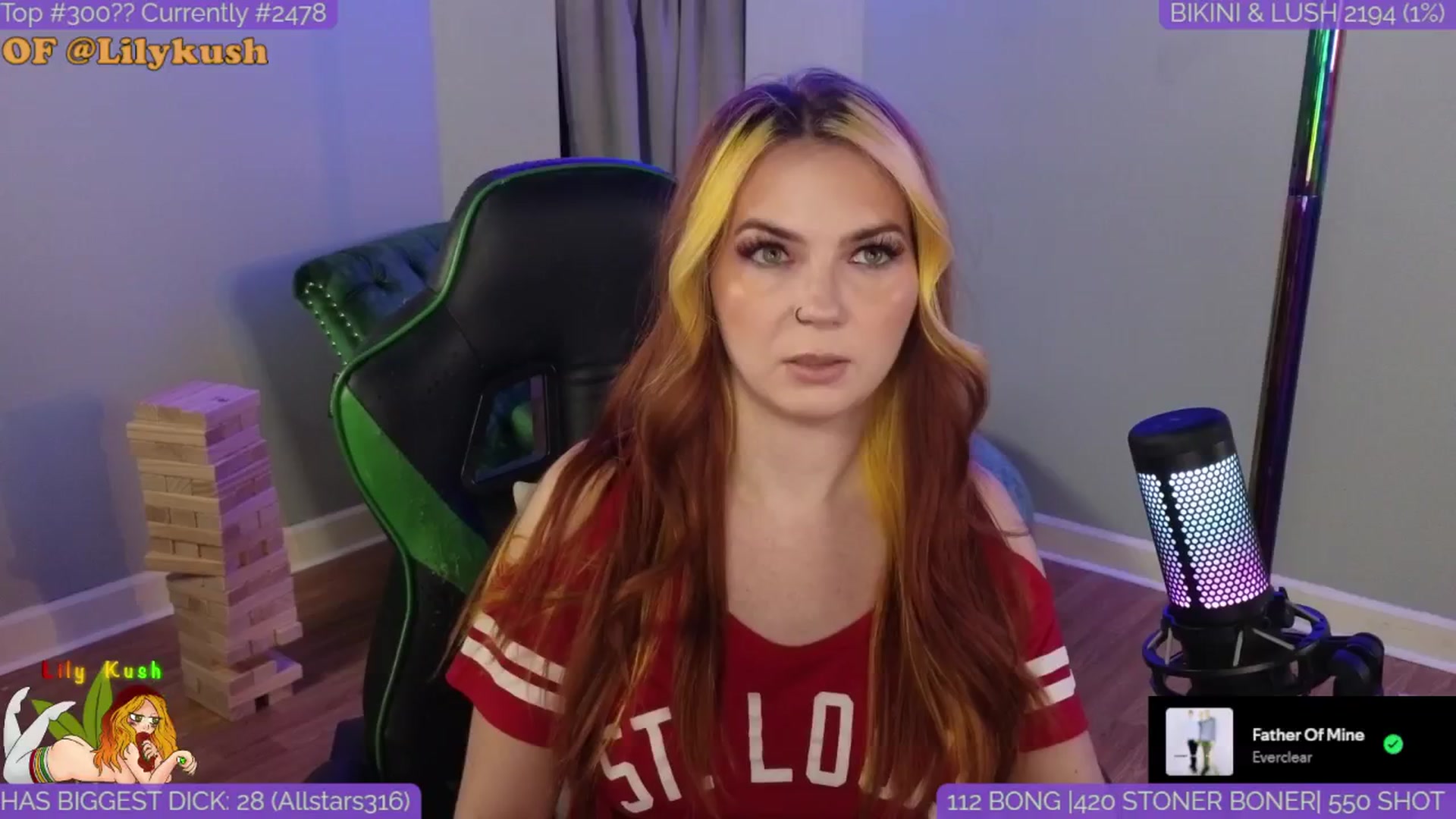 Gallery image thumbnail from LilyKush's myfreecams stream on, 04/13/2025, 05:11 image 1 of 20