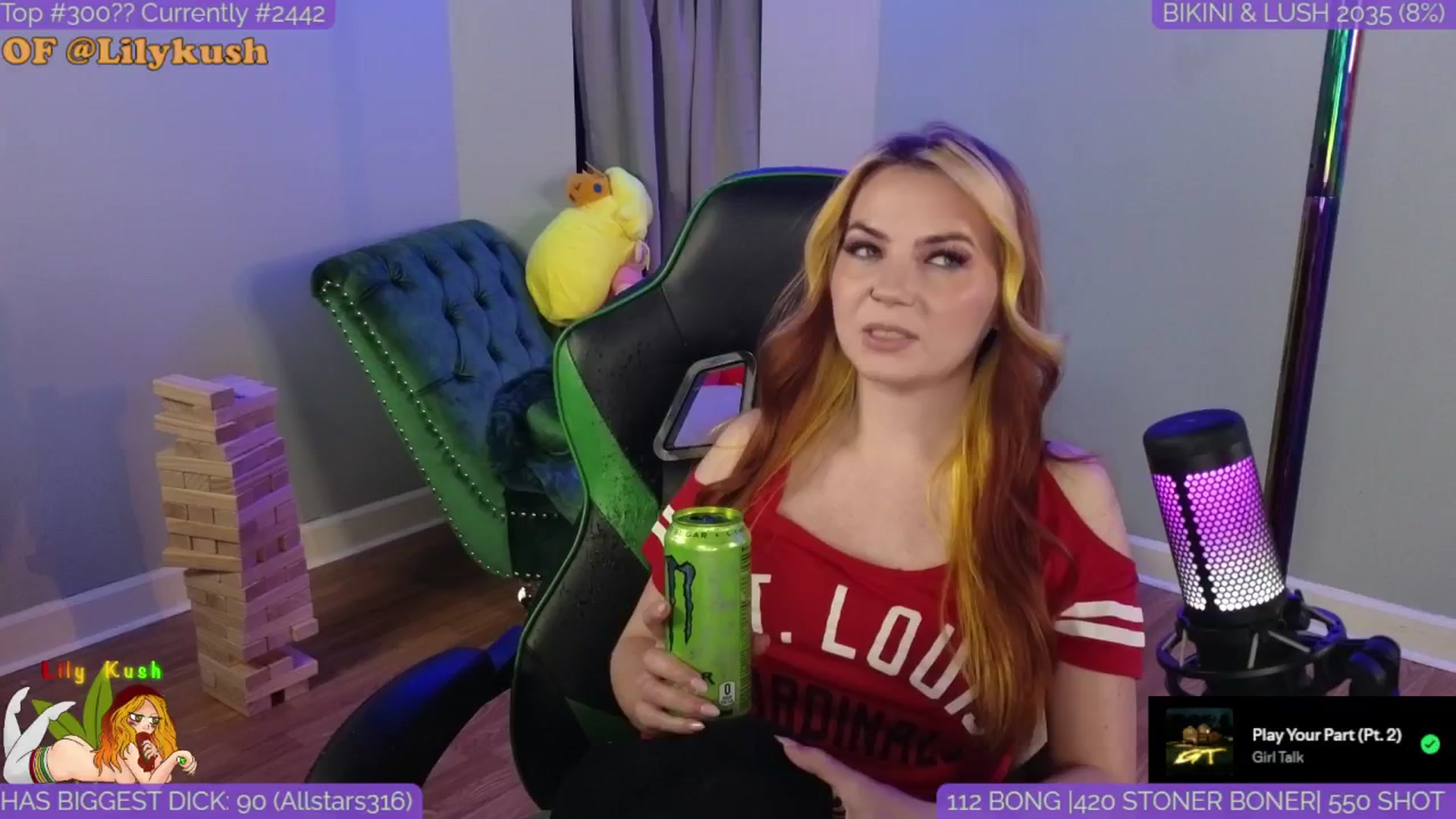Gallery image thumbnail from LilyKush's myfreecams stream on, 04/13/2025, 05:11 image 3 of 20