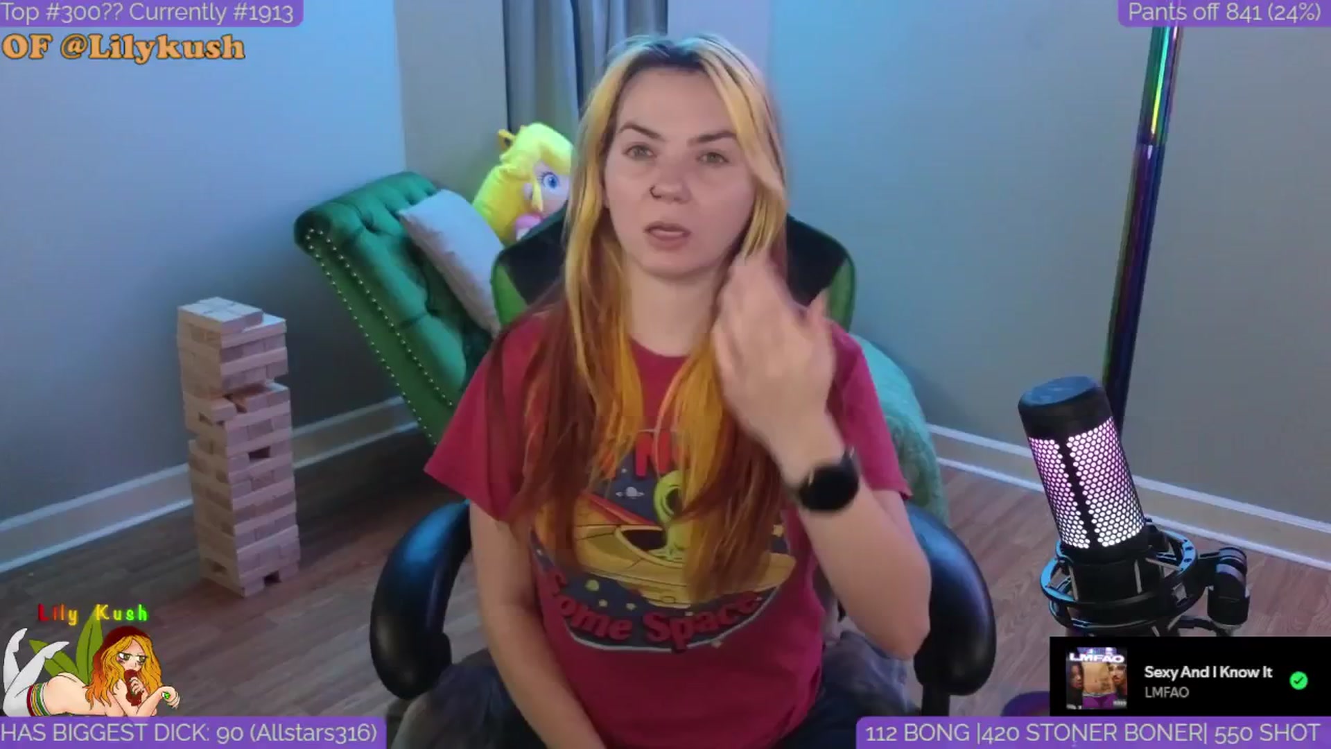 Gallery image thumbnail from LilyKush's myfreecams stream on, 04/18/2025, 03:46 image 19 of 20
