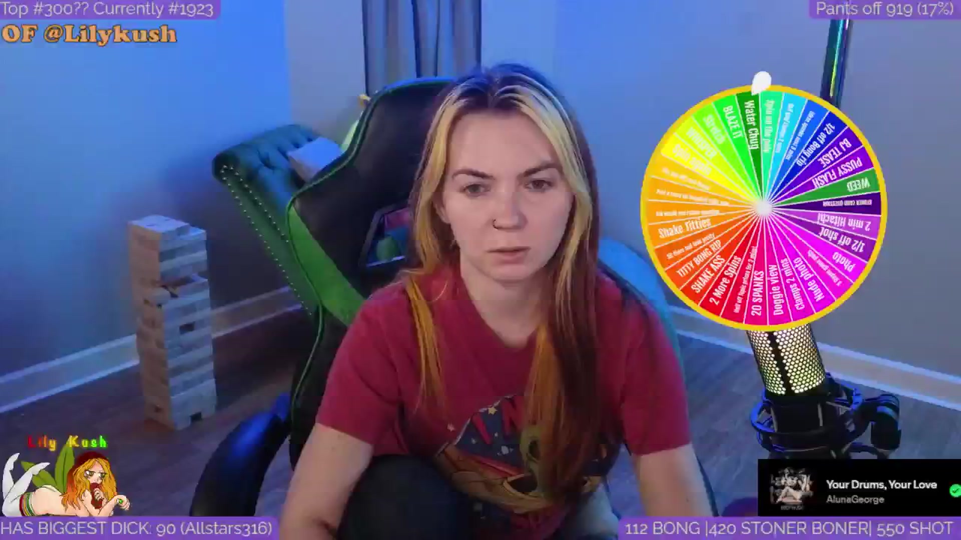 Gallery image thumbnail from LilyKush's myfreecams stream on, 04/18/2025, 03:46 image 1 of 20