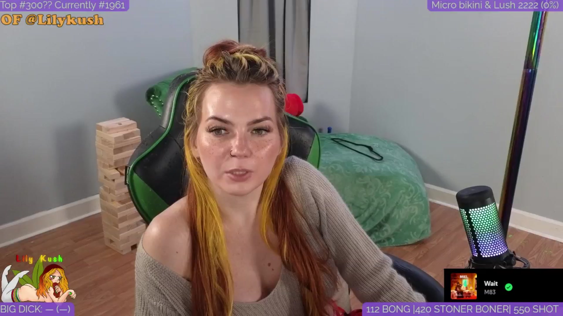 Gallery image thumbnail from LilyKush's myfreecams stream on, 04/22/2025, 04:54 image 1 of 20