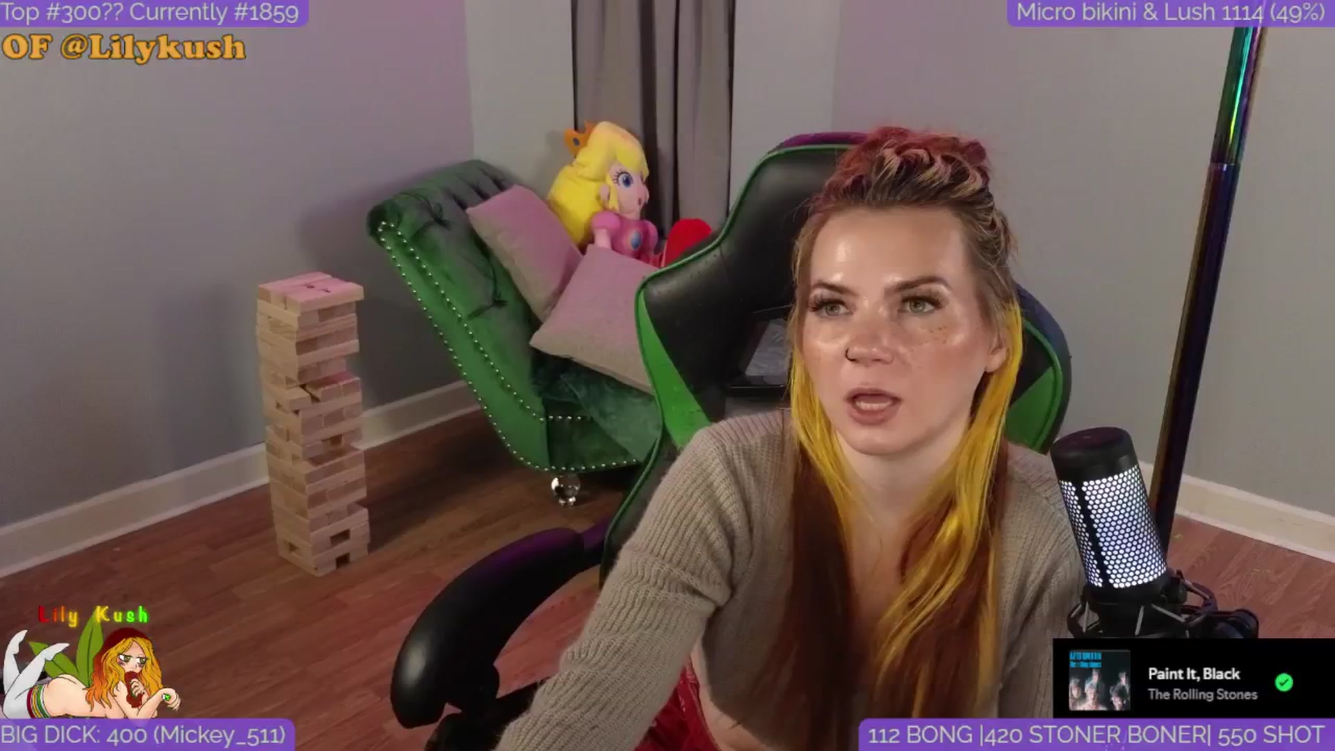 Gallery image thumbnail from LilyKush's myfreecams stream on, 04/22/2025, 04:54 image 16 of 20