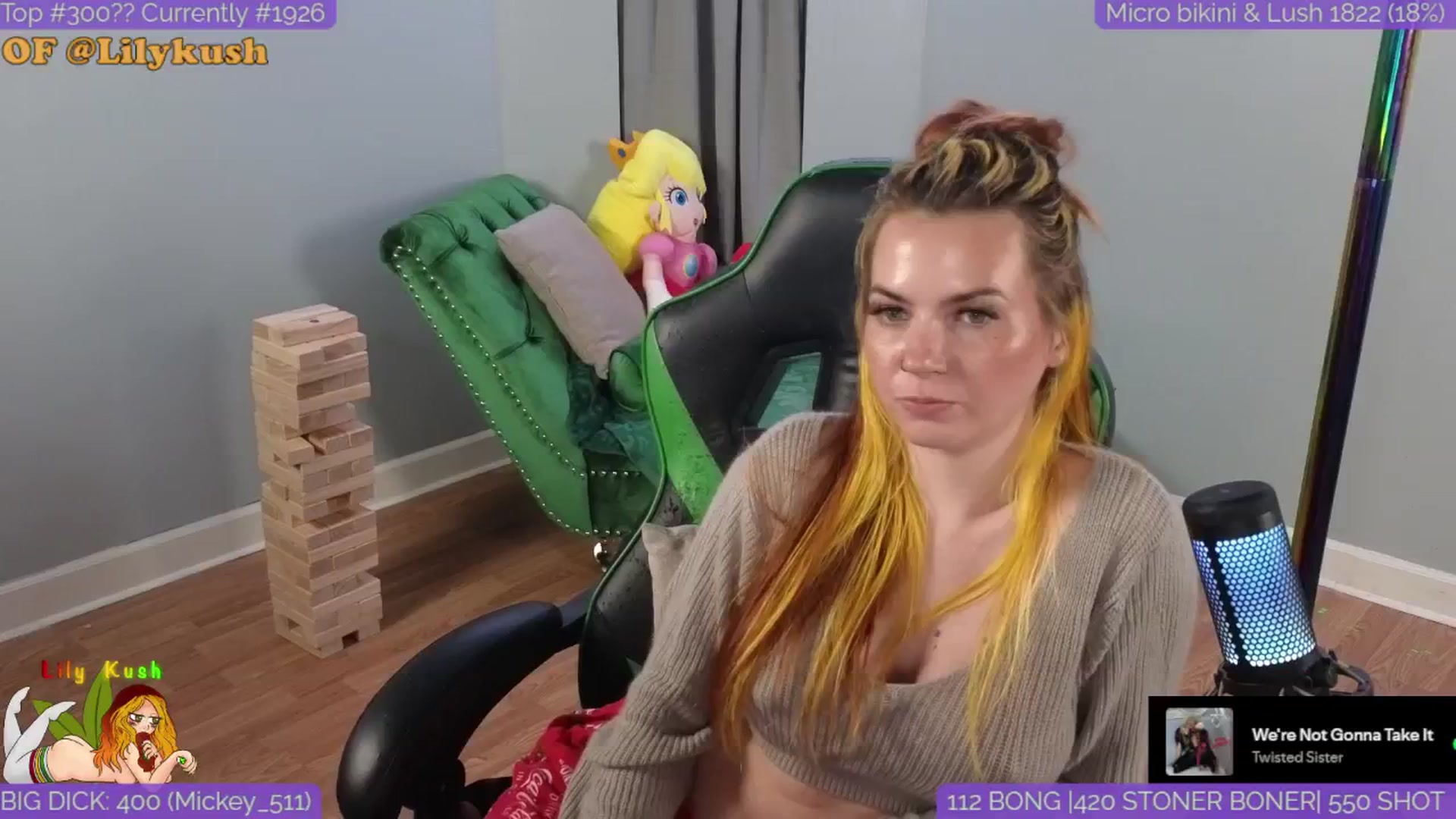 Gallery image thumbnail from LilyKush's myfreecams stream on, 04/22/2025, 04:54 image 3 of 20
