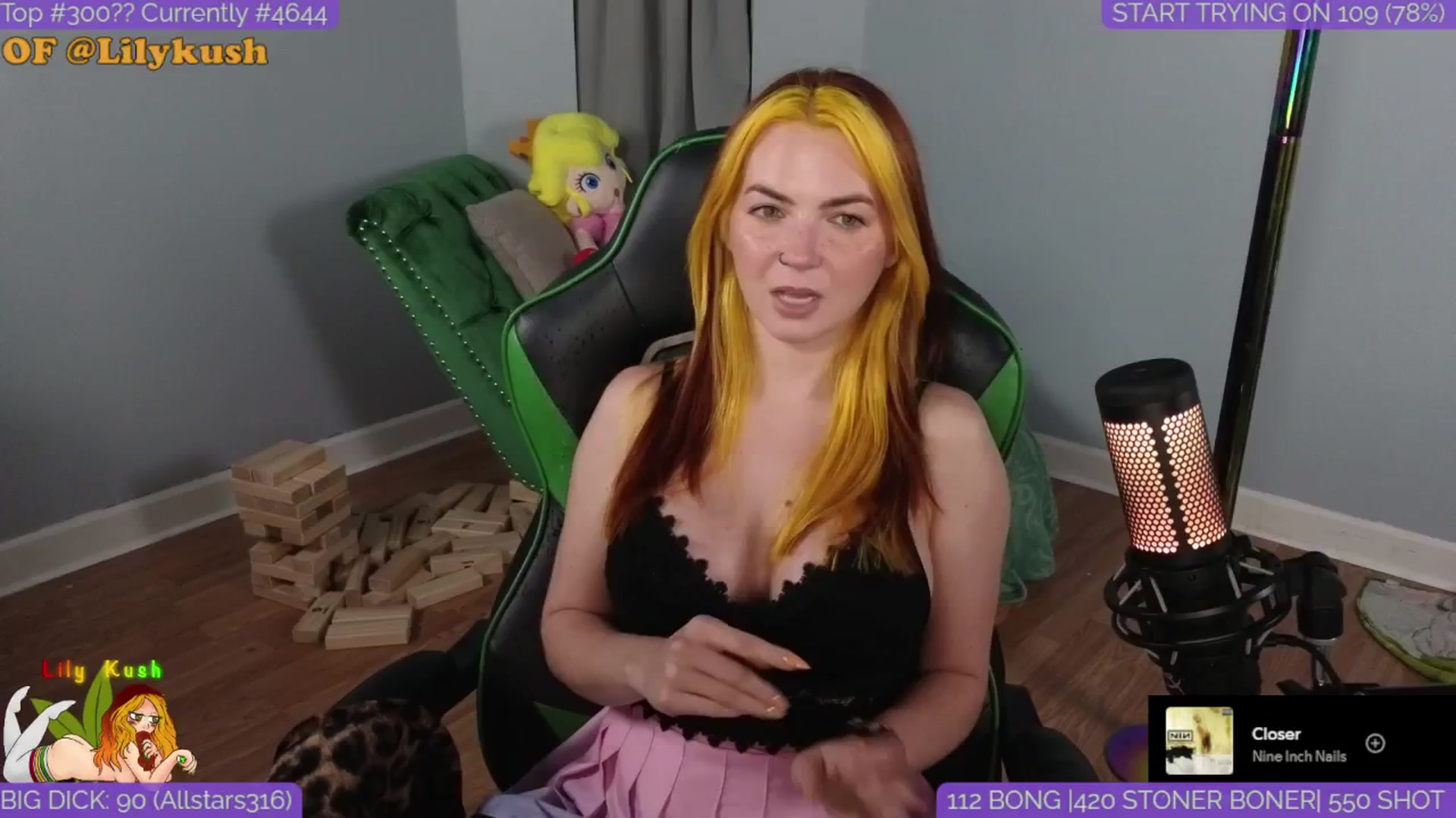 Gallery image thumbnail from LilyKush's myfreecams stream on, 05/06/2025, 04:55 image 5 of 20