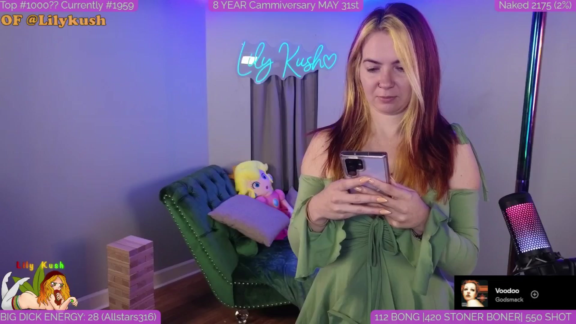 Gallery image thumbnail from LilyKush's myfreecams stream on, 05/21/2025, 19:48 image 11 of 20