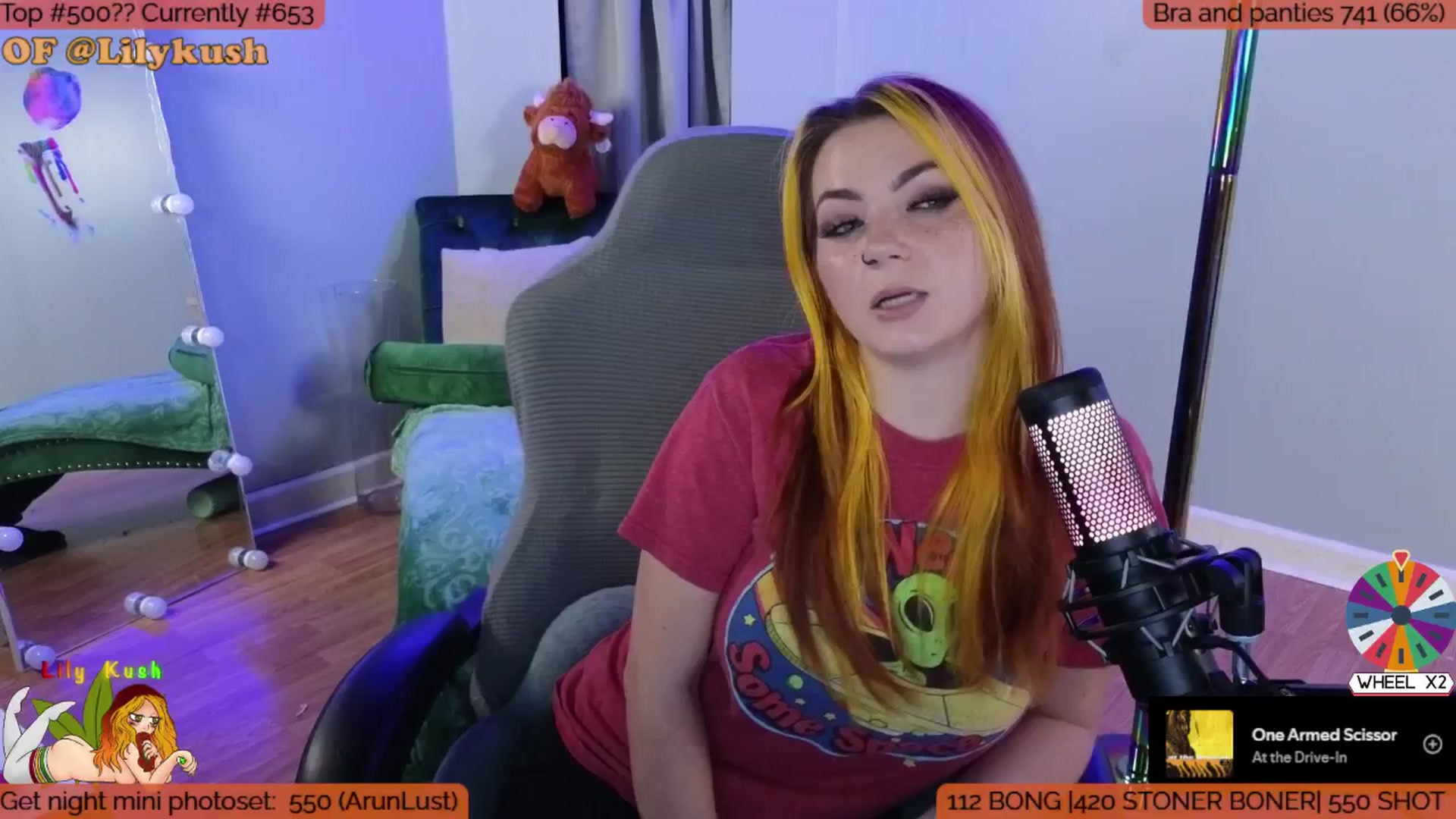 Gallery image thumbnail from LilyKush's myfreecams stream on, 08/02/2025, 23:04 image 10 of 20