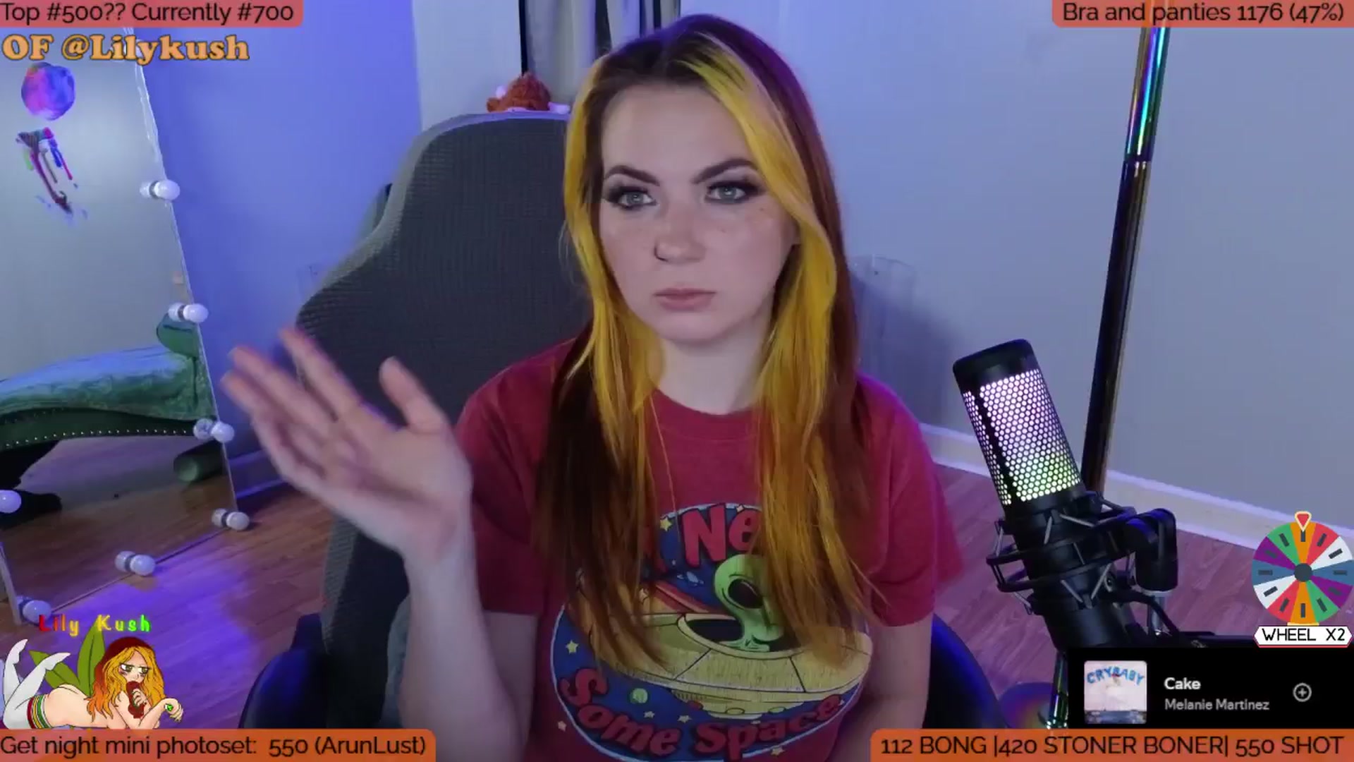 Gallery image thumbnail from LilyKush's myfreecams stream on, 08/02/2025, 23:04 image 9 of 20