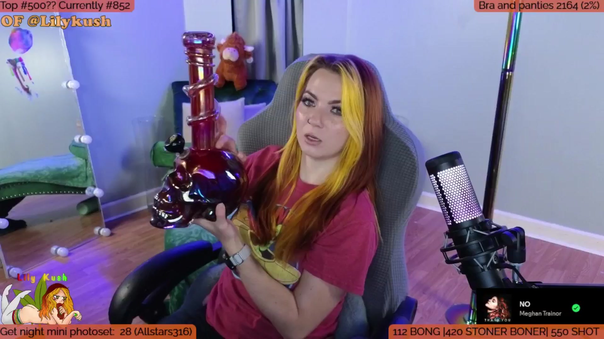 Gallery image thumbnail from LilyKush's myfreecams stream on, 08/02/2025, 23:04 image 4 of 20