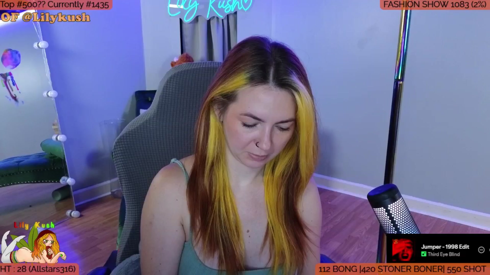 Gallery image thumbnail from LilyKush's myfreecams stream on, 08/10/2025, 19:47 image 1 of 20
