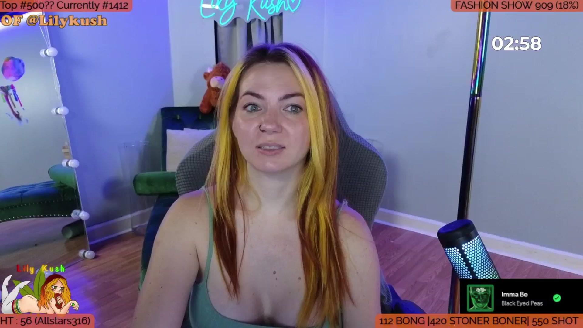 Gallery image thumbnail from LilyKush's myfreecams stream on, 08/10/2025, 19:47 image 4 of 20