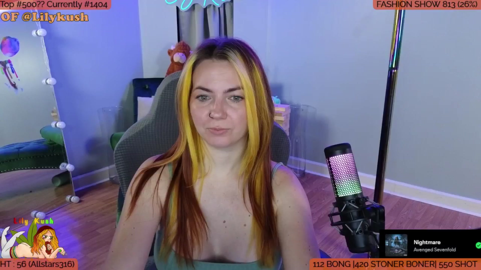 Gallery image thumbnail from LilyKush's myfreecams stream on, 08/10/2025, 19:47 image 10 of 20