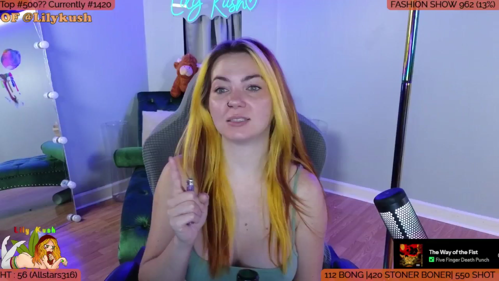 Gallery image thumbnail from LilyKush's myfreecams stream on, 08/10/2025, 19:47 image 3 of 20