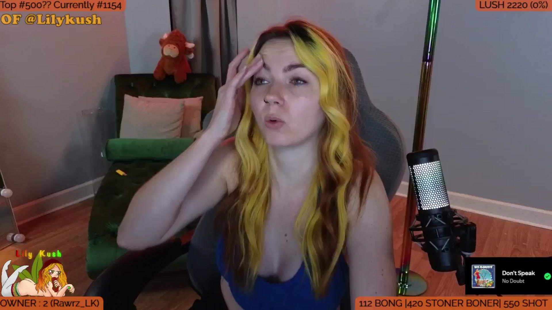Gallery image thumbnail from LilyKush's myfreecams stream on, 08/23/2025, 19:44 image 2 of 20