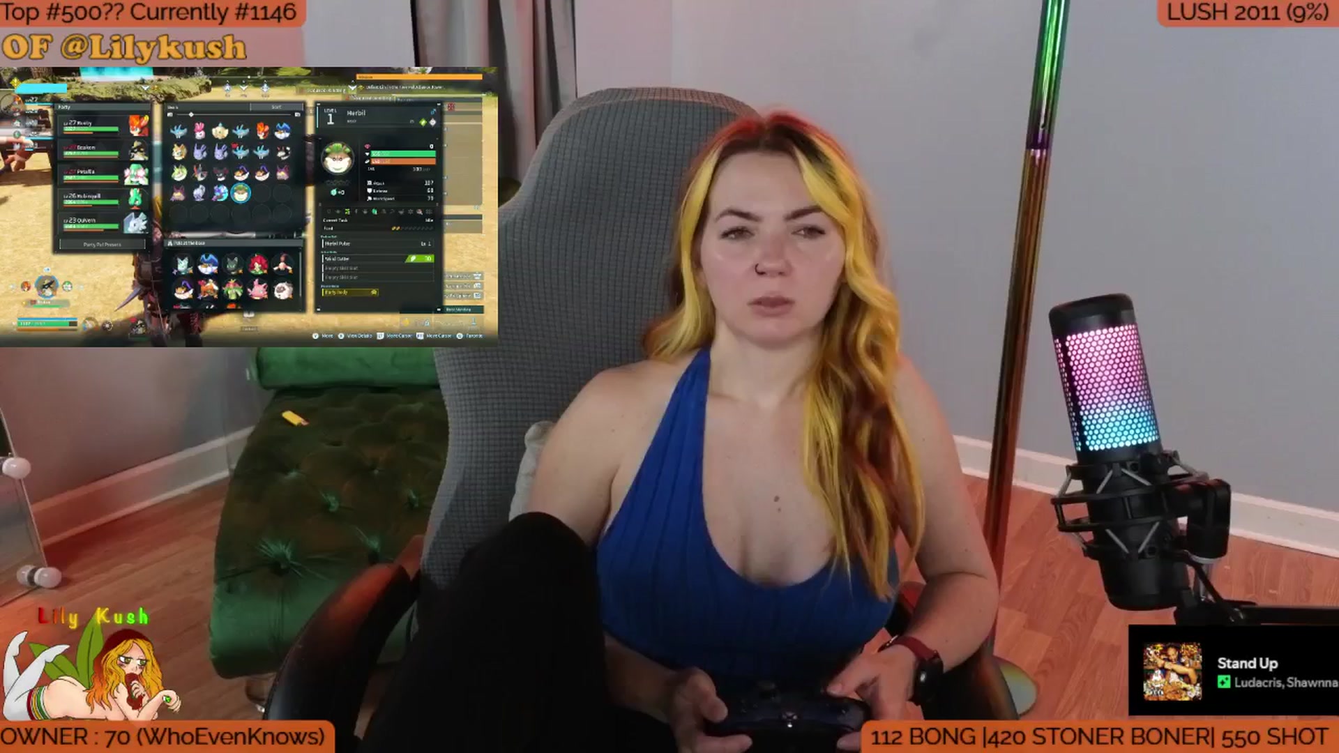 Gallery image thumbnail from LilyKush's myfreecams stream on, 08/23/2025, 19:44 image 9 of 20