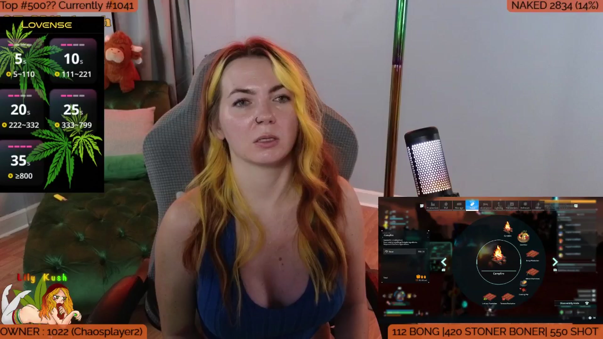 Gallery image thumbnail from LilyKush's myfreecams stream on, 08/23/2025, 22:05 image 7 of 20