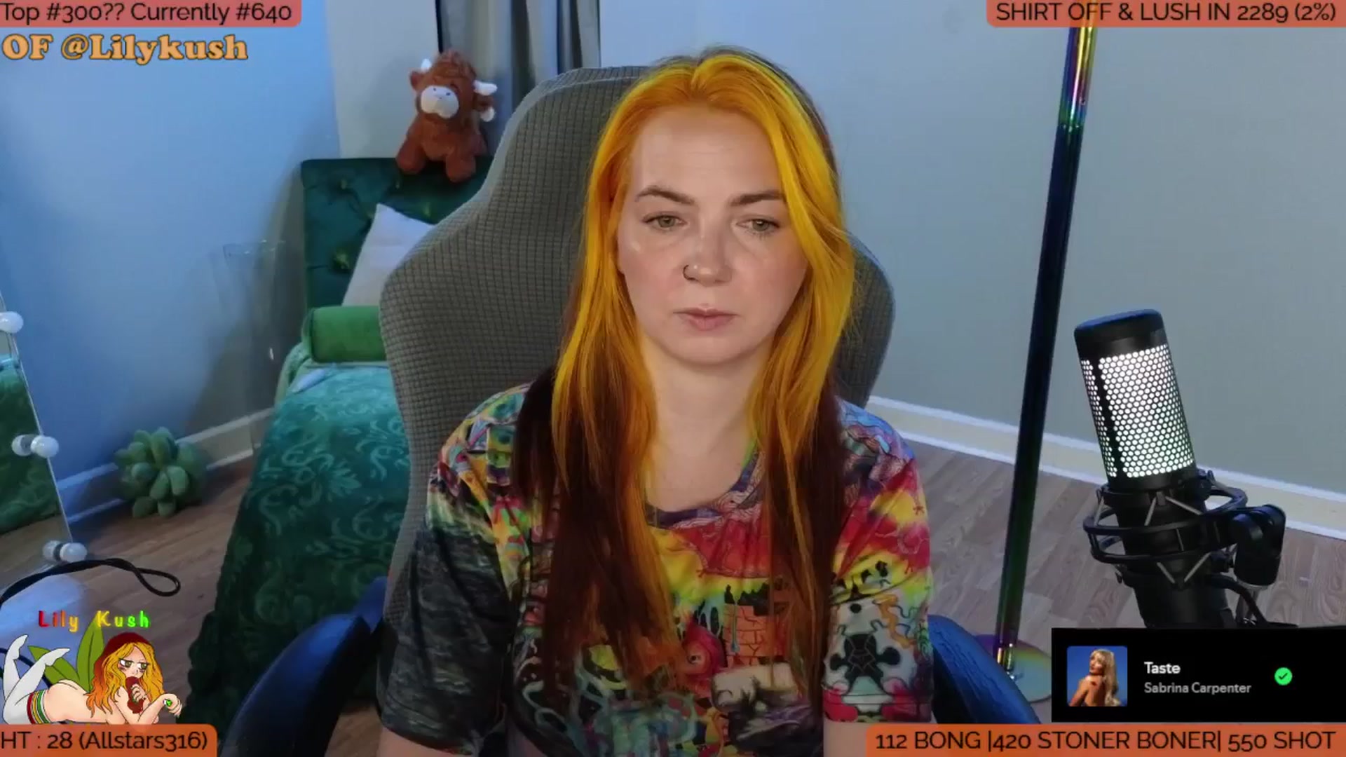 Gallery image thumbnail from LilyKush's myfreecams stream on, 09/11/2025, 02:49 image 18 of 20