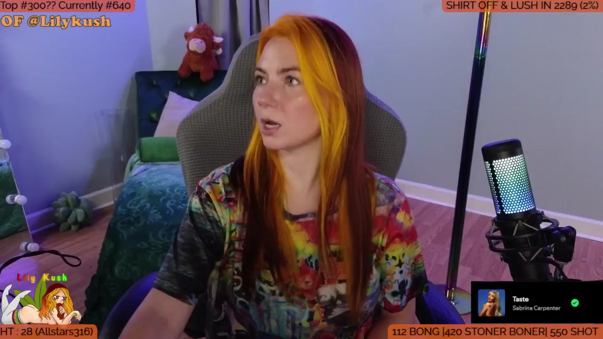Gallery image thumbnail from LilyKush's myfreecams stream on, 09/11/2025, 02:49 image 19 of 20