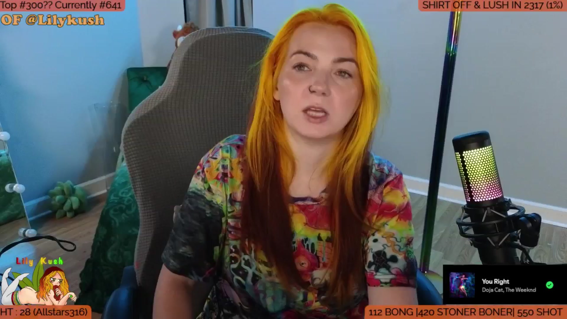 Gallery image thumbnail from LilyKush's myfreecams stream on, 09/11/2025, 02:49 image 5 of 20