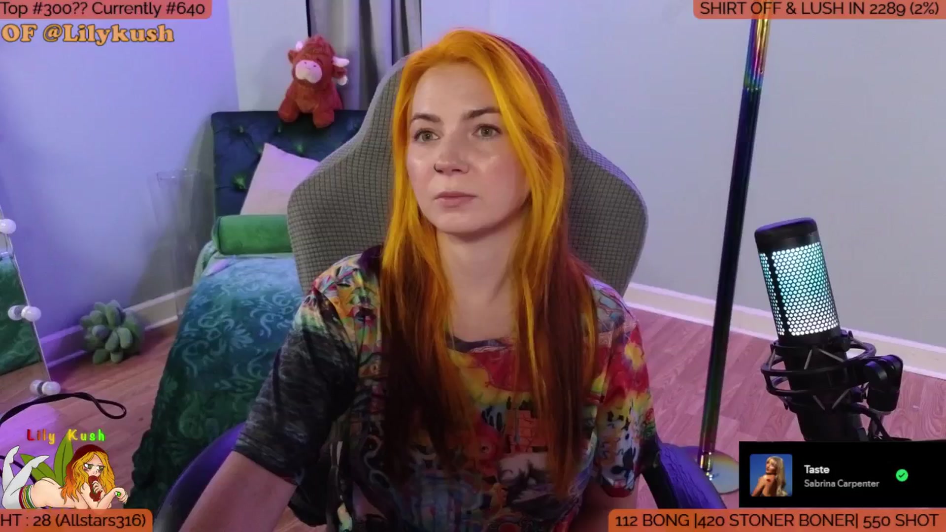 Gallery image thumbnail from LilyKush's myfreecams stream on, 09/11/2025, 02:49 image 20 of 20