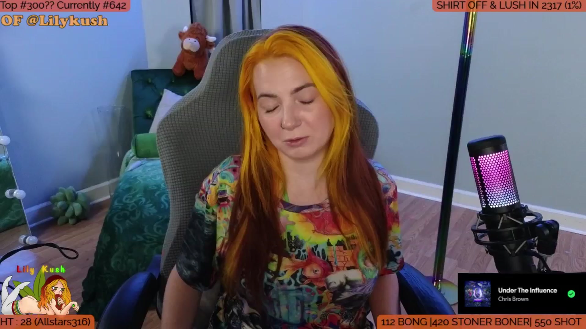 Gallery image thumbnail from LilyKush's myfreecams stream on, 09/11/2025, 02:49 image 9 of 20