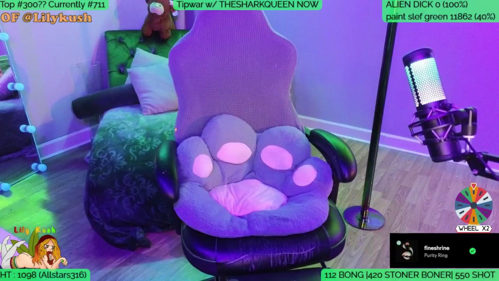 Gallery image thumbnail from LilyKush's myfreecams stream on, 09/20/2025, 05:56 image 10 of 20