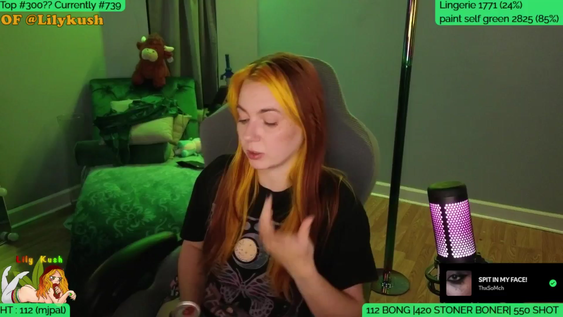 Gallery image thumbnail from LilyKush's myfreecams stream on, 09/25/2025, 05:52 image 8 of 20
