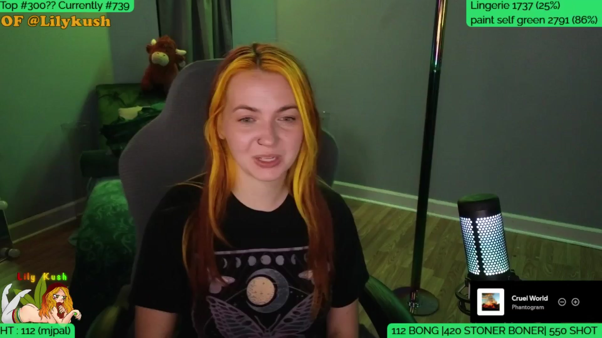 Gallery image thumbnail from LilyKush's myfreecams stream on, 09/25/2025, 05:52 image 16 of 20