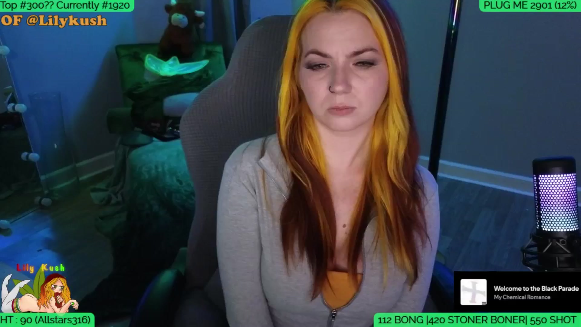 Gallery image thumbnail from LilyKush's myfreecams stream on, 10/02/2025, 06:40 image 3 of 20