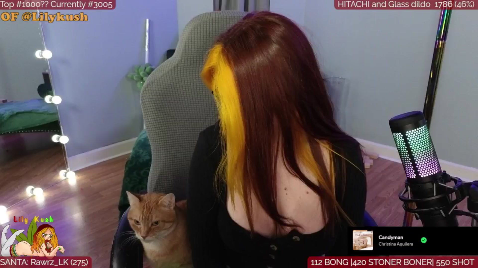 Gallery image thumbnail from LilyKush's myfreecams stream on, 12/05/2025, 06:13 image 20 of 20