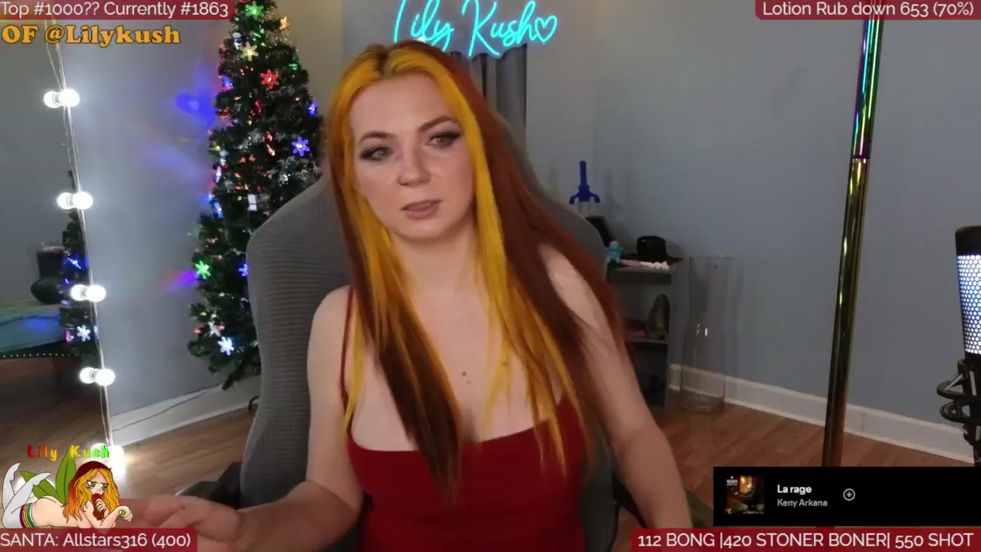 Gallery image thumbnail from LilyKush's myfreecams stream on, 12/14/2025, 07:23 image 5 of 20