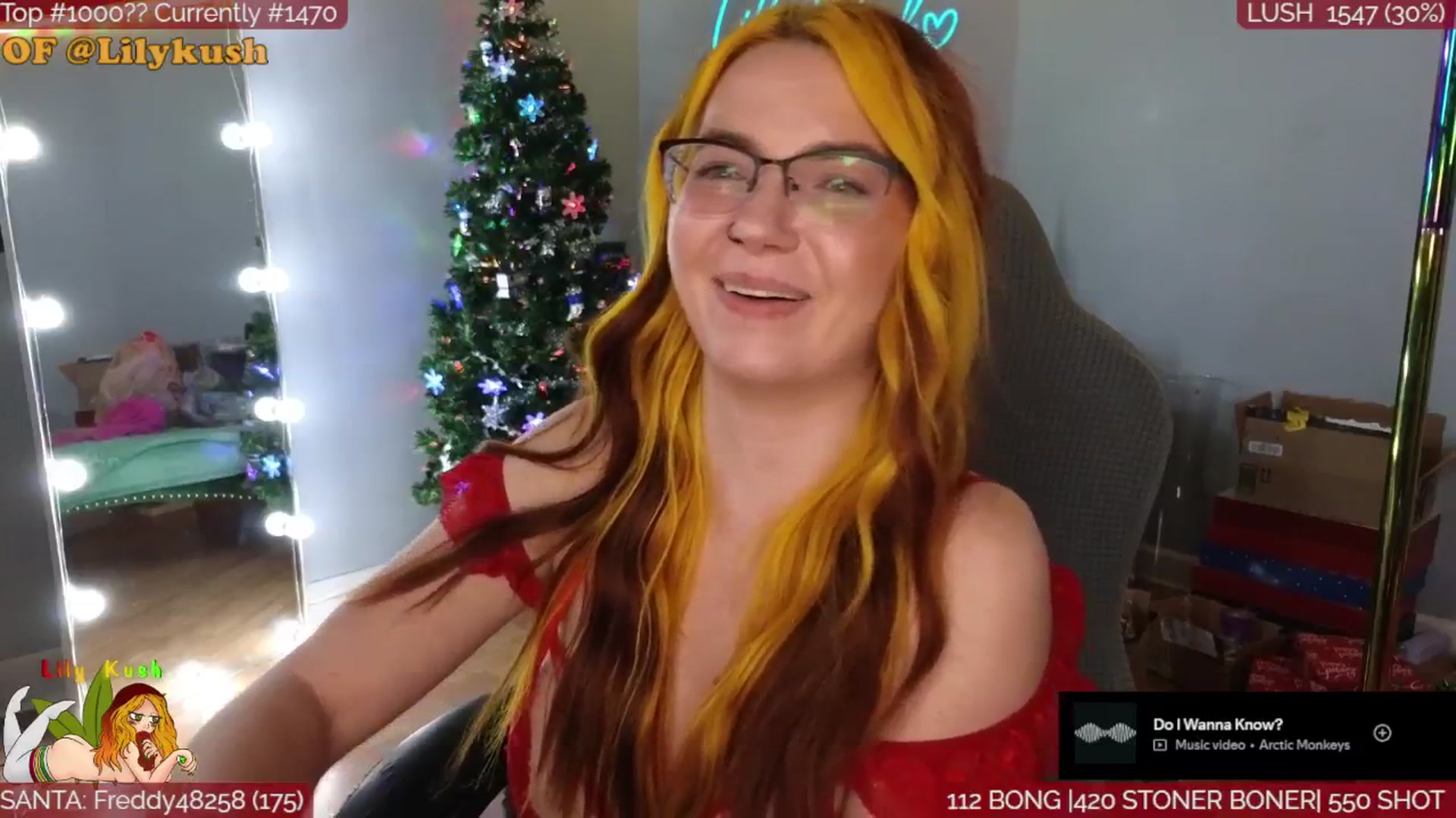 Gallery image thumbnail from LilyKush's myfreecams stream on, 12/24/2025, 06:41 image 5 of 20