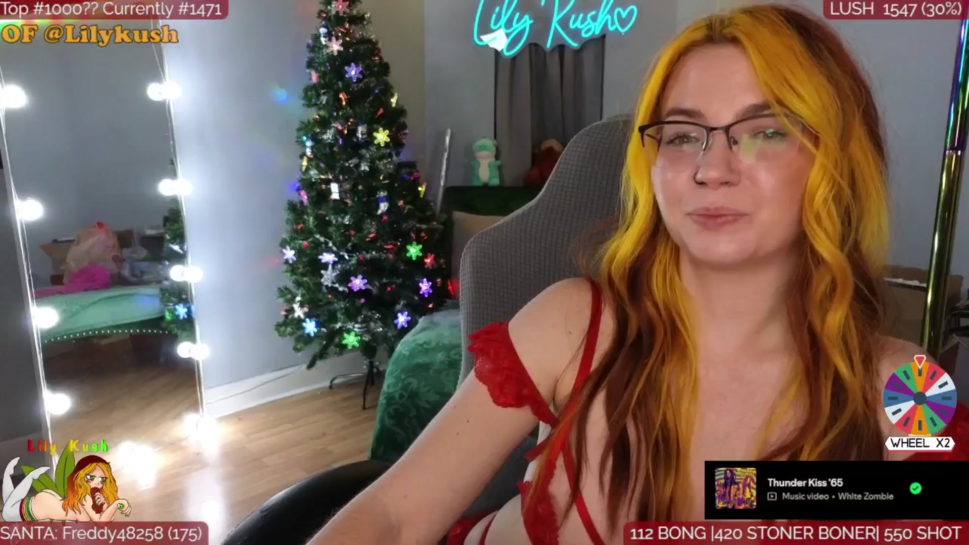 Gallery image thumbnail from LilyKush's myfreecams stream on, 12/24/2025, 06:41 image 7 of 20